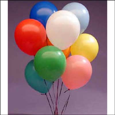 "Unblown Multi Solid Colour Metallic Latex Balloons 12 Inch Pack of 50 - Click here to View more details about this Product